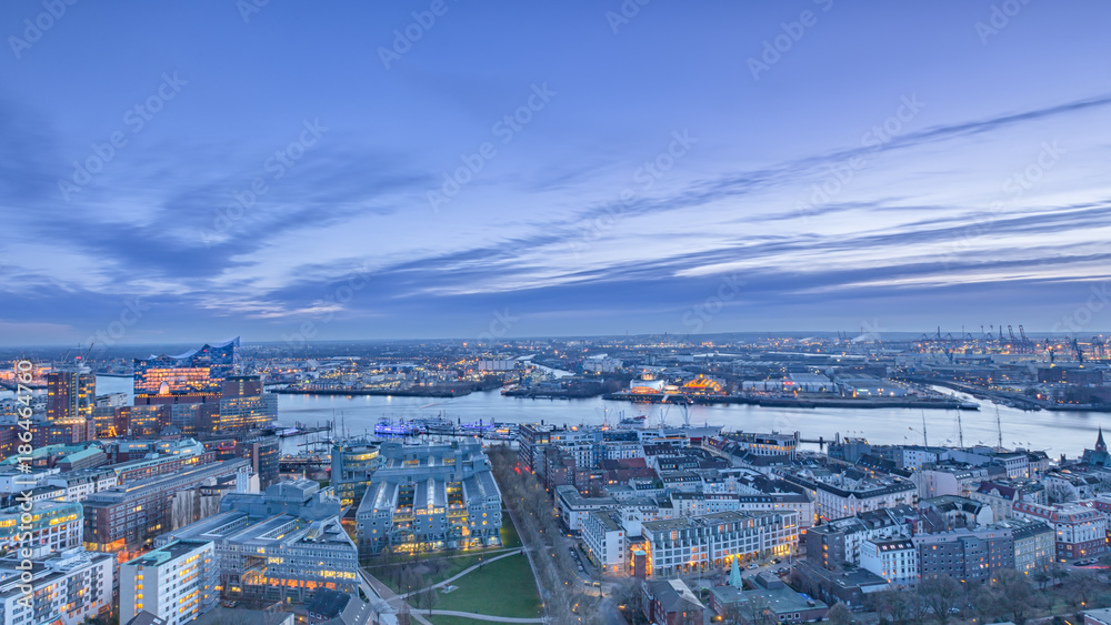 Hamburg Panorama Elbphilharmonie II