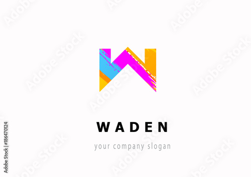 letter W logo Template for your company