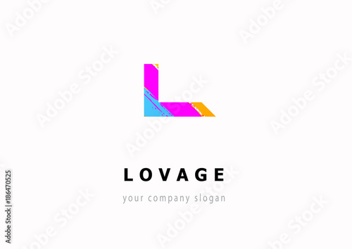 Free Download letter L logo Template for your company - GFXLoad