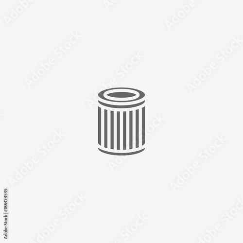 air filter vector icon