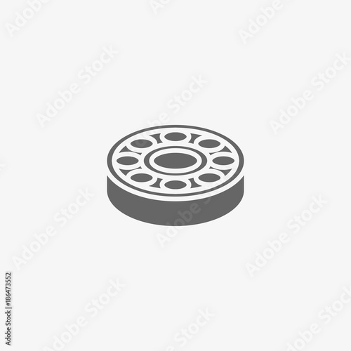 ball bearing vector icon