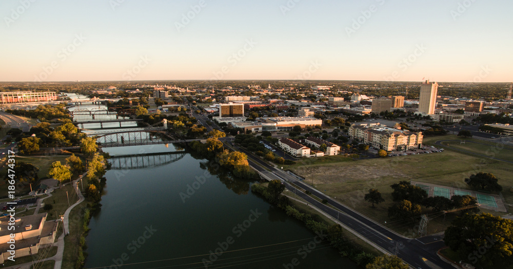 Downtown Waco Texas River Waterfront City Architecture Stock Photo downtown-waco-texas-river-waterfront-city-architecture-stock-photo