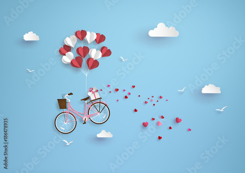 Illustration of love and valentine day