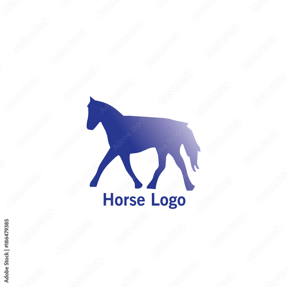 Horse Logo Vector Template Design