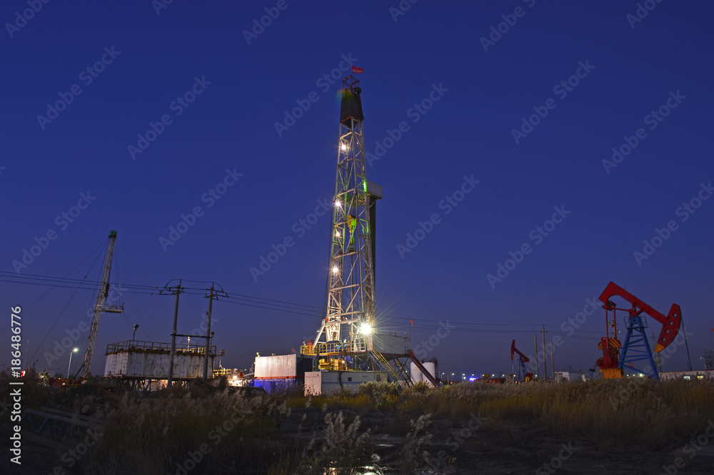 Obraz premium The oil pump