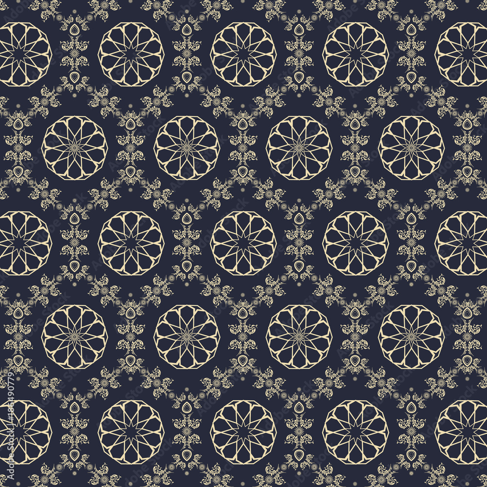Islamic pattern element concept elegant background vector
