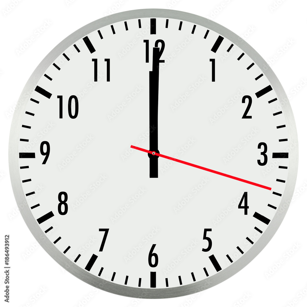 horloge 12 h, midi, minuit Photos | Adobe Stock
