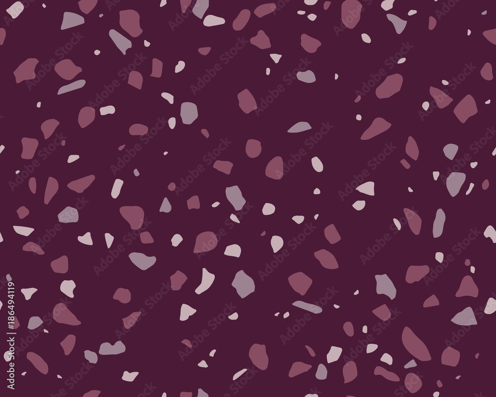 Terrazzo Pattern. Endless Background. Terrazzo Pattern. Endless Background.