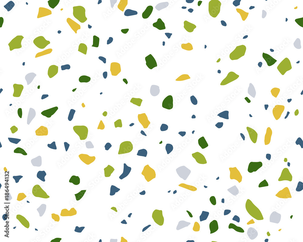 Terrazzo Pattern. Endless Background.