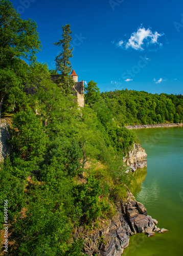 Zvikov castle in summer