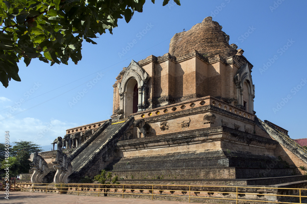 Wat Cheddi Luang - Chiang Mai - Thailand.