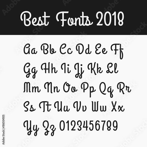The best fonts in 2018