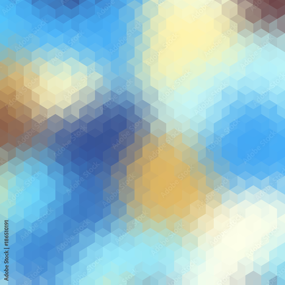 Blurred background. Geometric abstract pattern in low poly style. Polygonal pattern of a cubes. Blurred background. Geometric abstract pattern in low poly style. Polygonal pattern of a cubes.