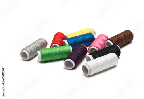 colored thread isolated