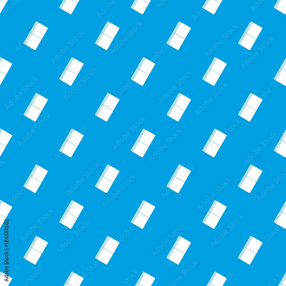 Eraser pattern seamless blue Eraser pattern seamless blue