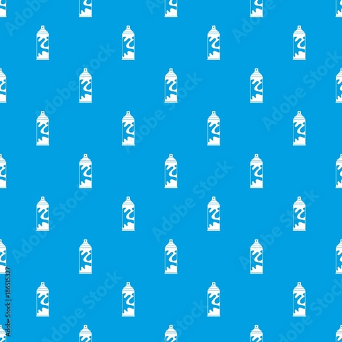Colored spray pattern seamless blue