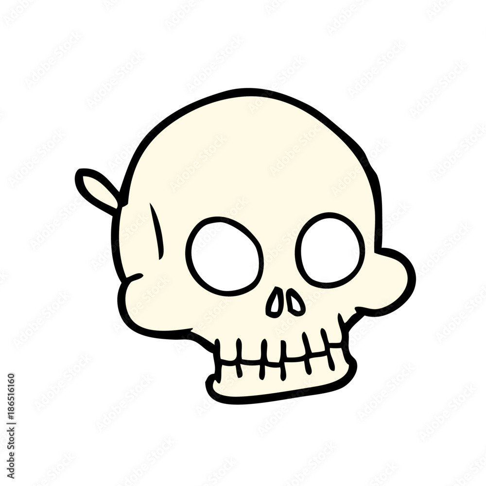 cartoon halloween skull mask cartoon halloween skull mask
