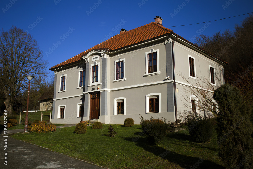 Old authentic Zagorje house in Krapinske toplice, Croatia Old authentic Zagorje house in Krapinske toplice, Croatia