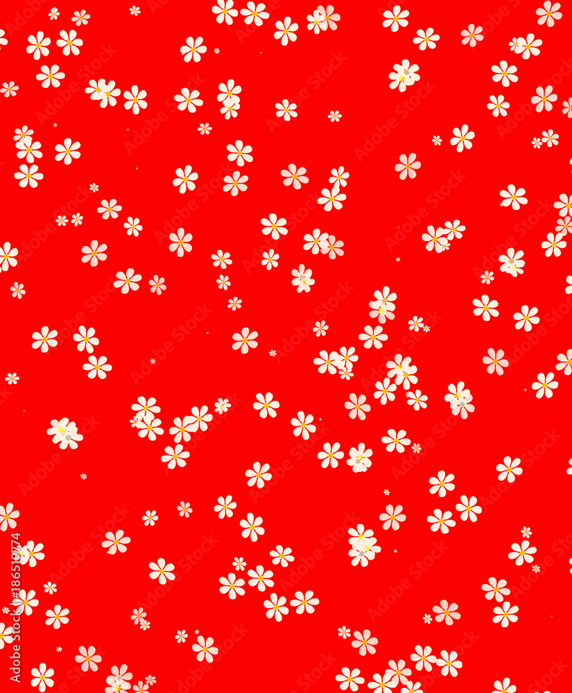Multi color flowers background , illustration Multi color flowers background , illustration
