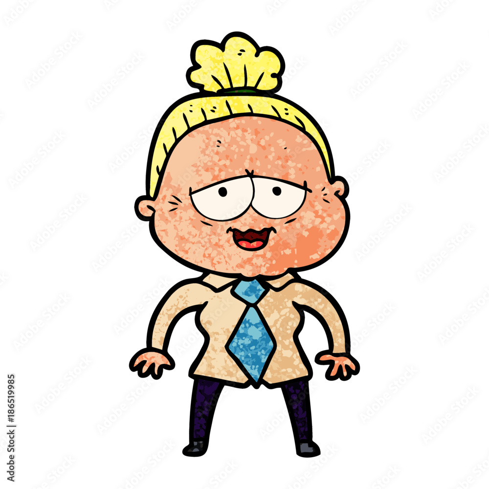 cartoon happy old lady cartoon happy old lady