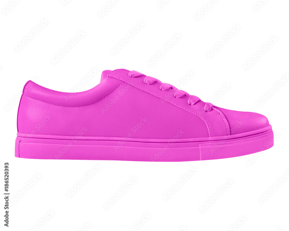 Fuchsia pink footies