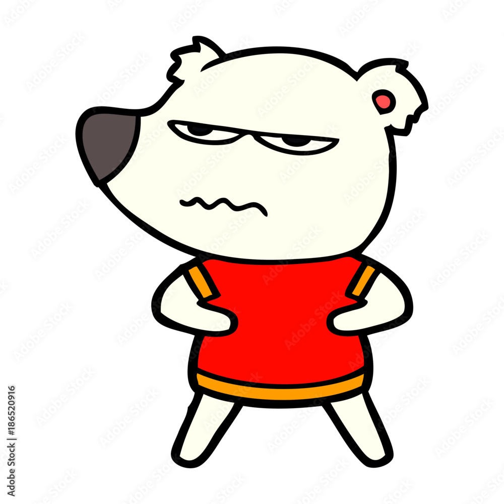 polar bear cartoon polar bear cartoon