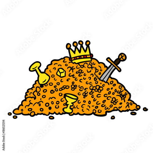 cartoon ple of treasure