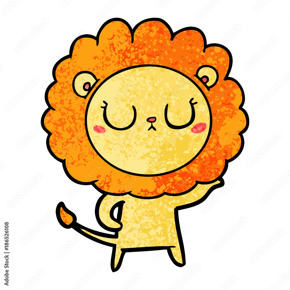 cartoon lion cartoon lion
