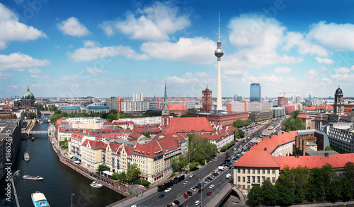 Berlin - Skyline mit Fernsehturm