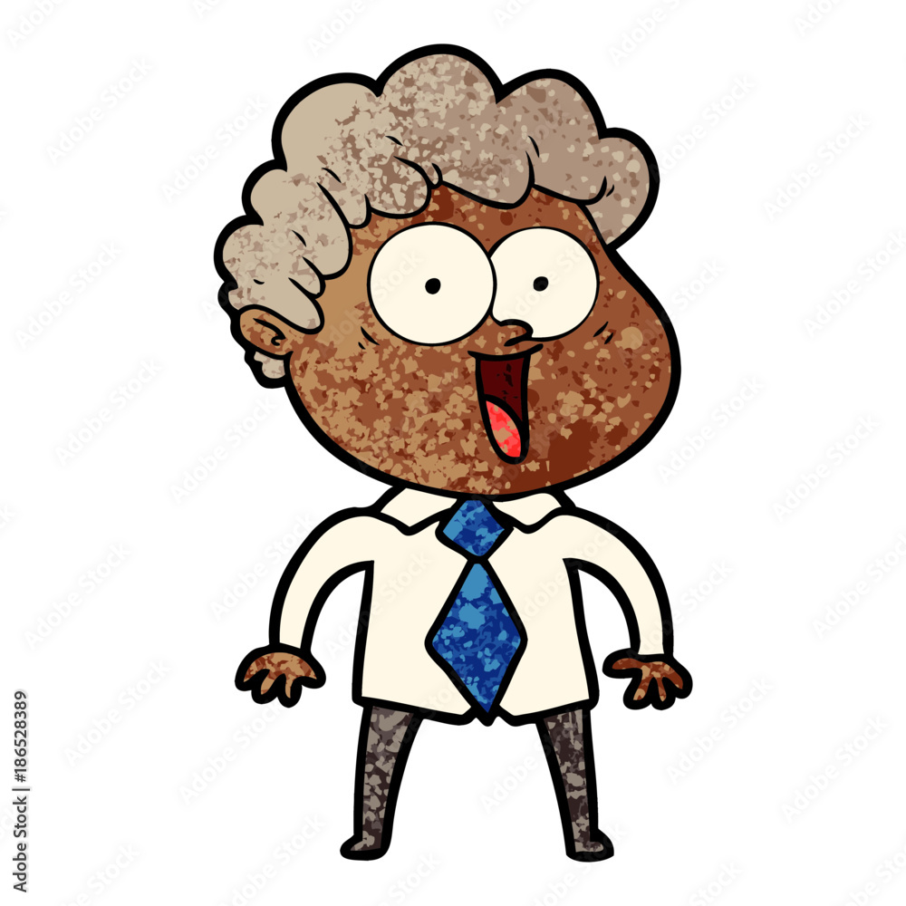cartoon happy man cartoon happy man