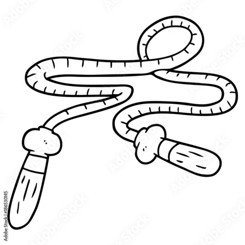cartoon skipping rope