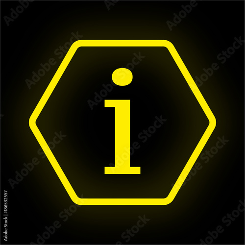 Neon Button Polygon - Information