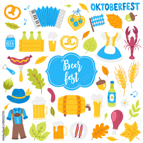 Oktoberfest design elements