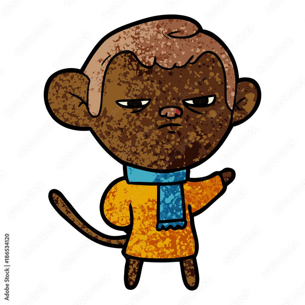 cartoon monkey cartoon monkey
