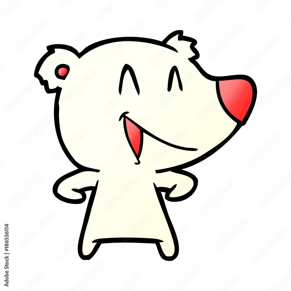 polar bear cartoon polar bear cartoon