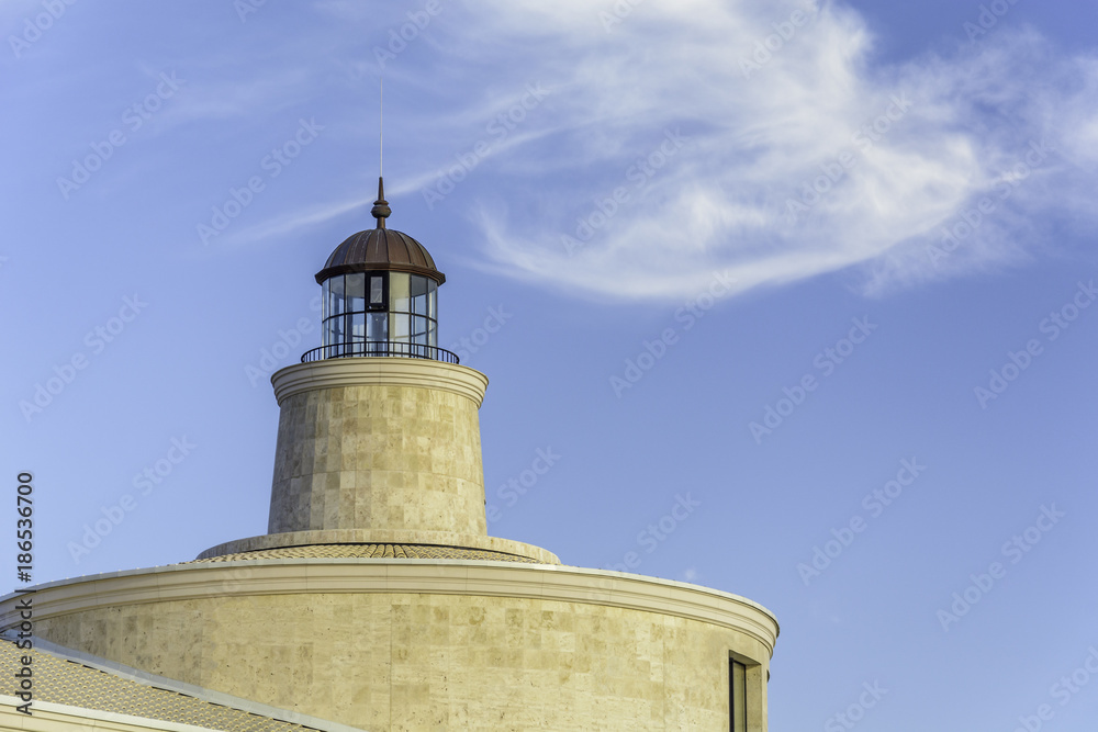 Lighthouse against blue Sky