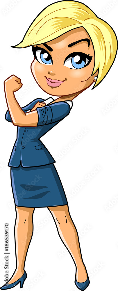 Successful Entrepreneur Female Business Woman Owner Real Estate Agent cartoon clipart vector Stock Illustration | Adobe Stock Successful Entrepreneur Female Business Woman Owner Real Estate Agent cartoon clipart vector Stock Illustration | Adobe Stock