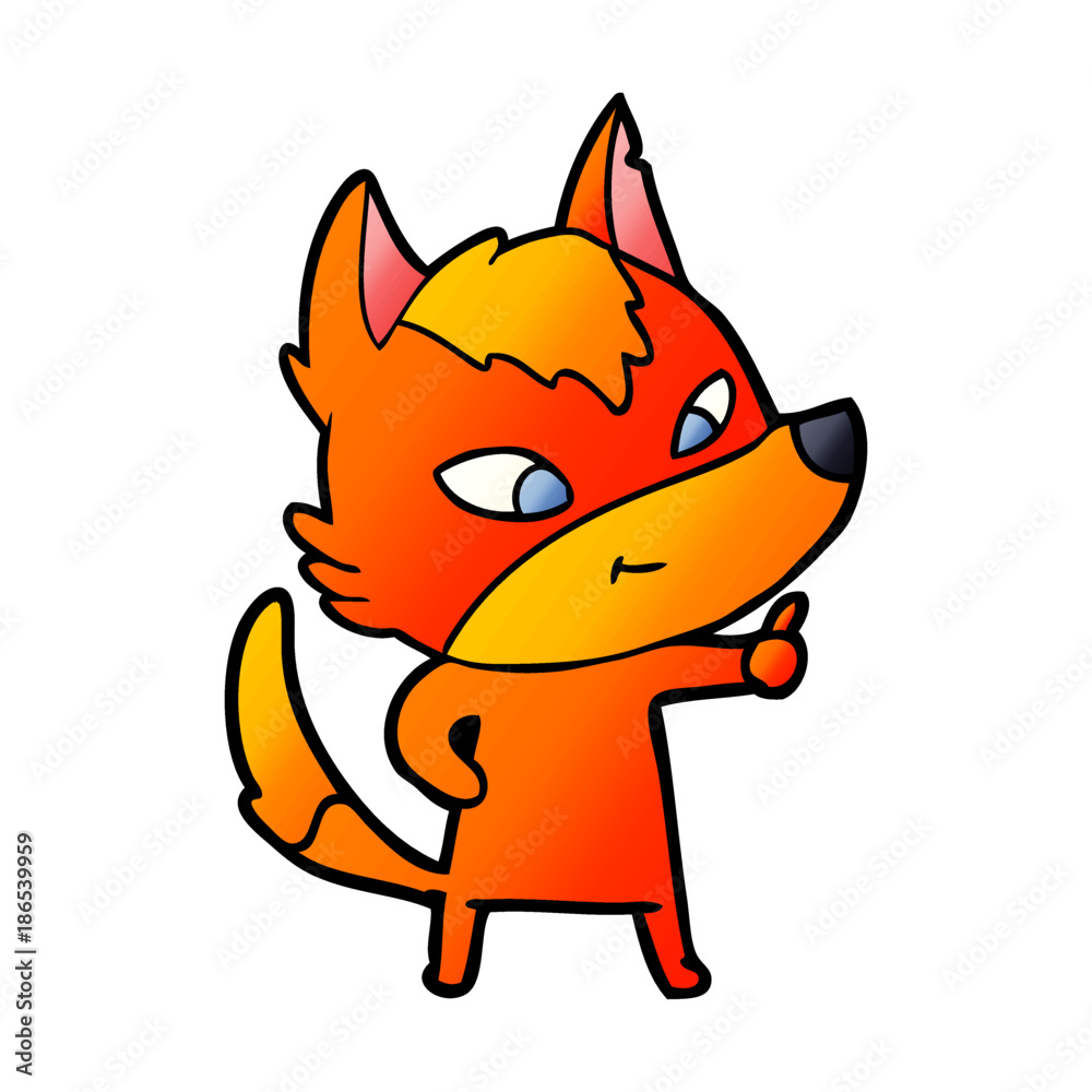 fox cartoon character