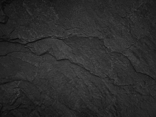 Crédence de cuisine Pierres Black stone texture  © slay19