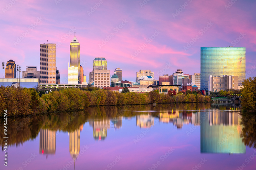 Fototapeta premium Indianapolis, Indiana, USA