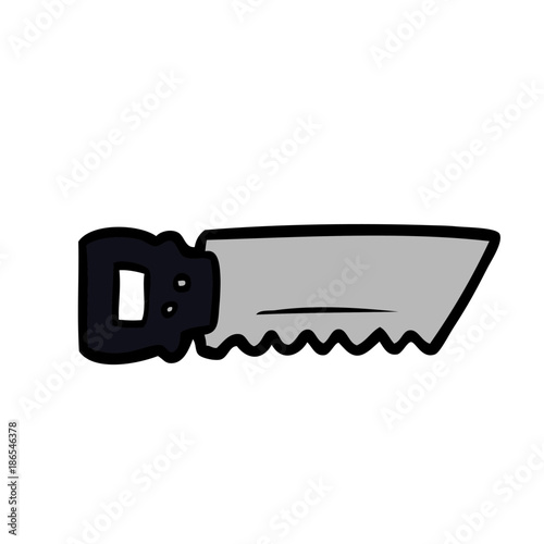 cartoon saw
