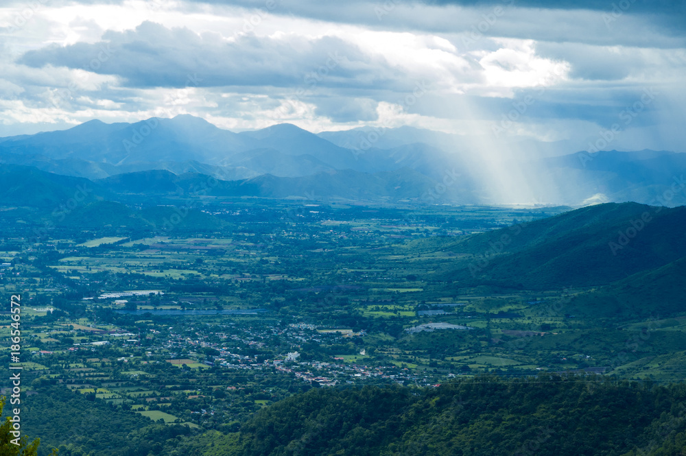 Panoramic view of Salama, from viewpoint on the road. Panoramic view of Salama, from viewpoint on the road.