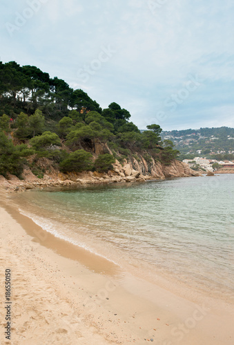 The cove sa tuna in Begur, Costa brava, Girona