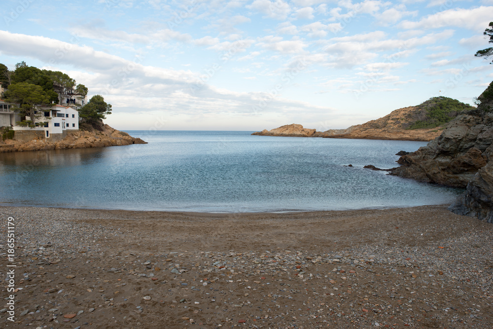 Obraz premium The cove sa tuna in Begur, Costa brava, Girona