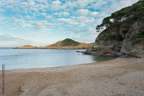 The cove sa tuna in Begur, Costa brava, Girona