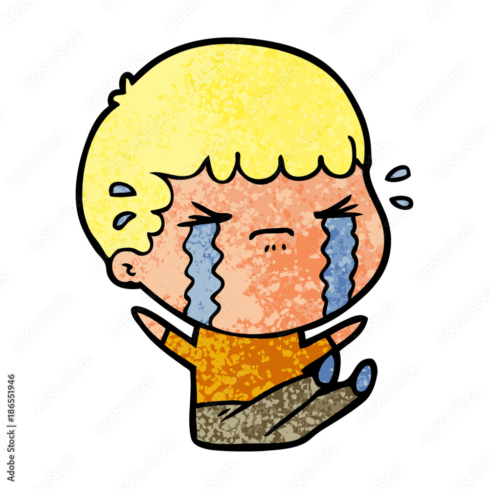 cartoon man crying cartoon man crying