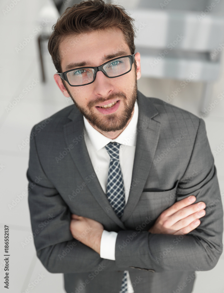 closeup.confident businessman.business concept closeup.confident businessman.business concept