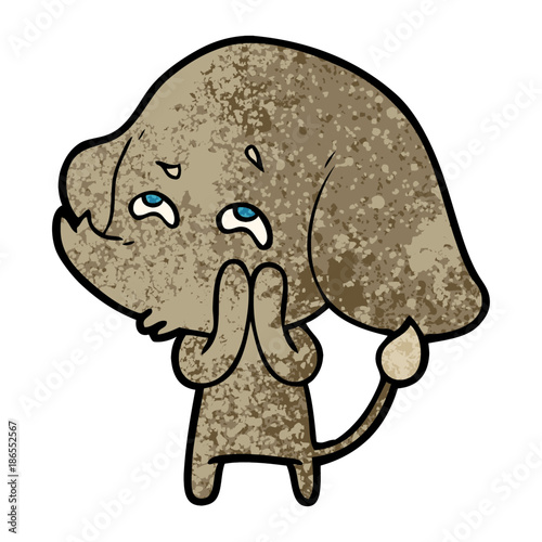 cartoon elephant remembering