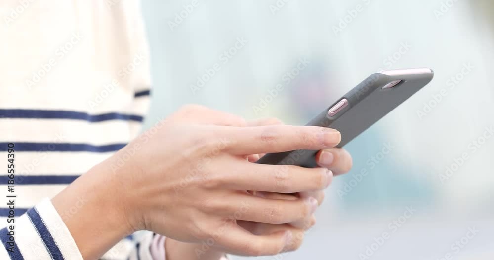 Close up of using mobile phone Close up of using mobile phone