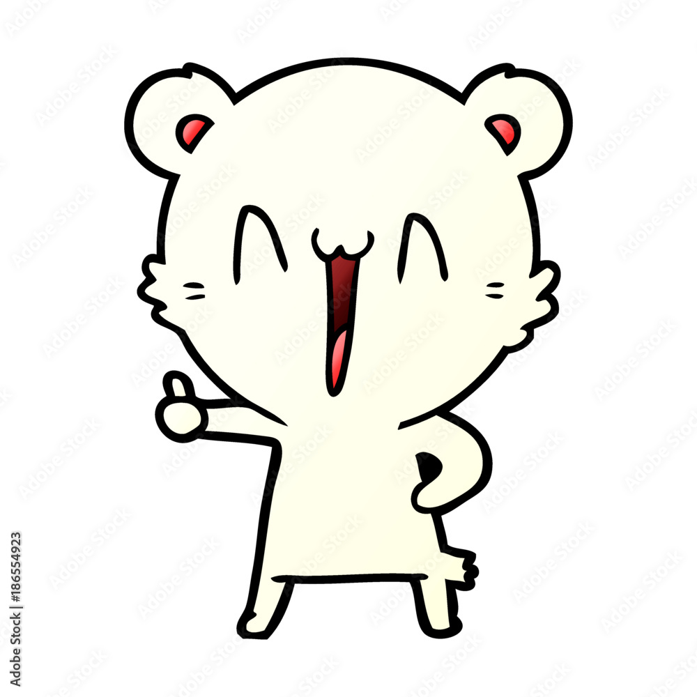 polar bear cartoon polar bear cartoon